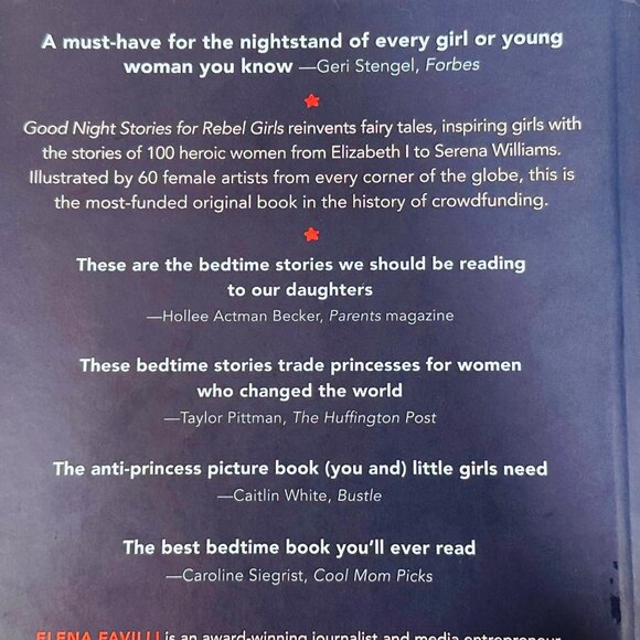 Good Night Stories For Rebel Girls: 100 Tales Of Extraordinary Women - 1st Ed. - Picture 9 of 9